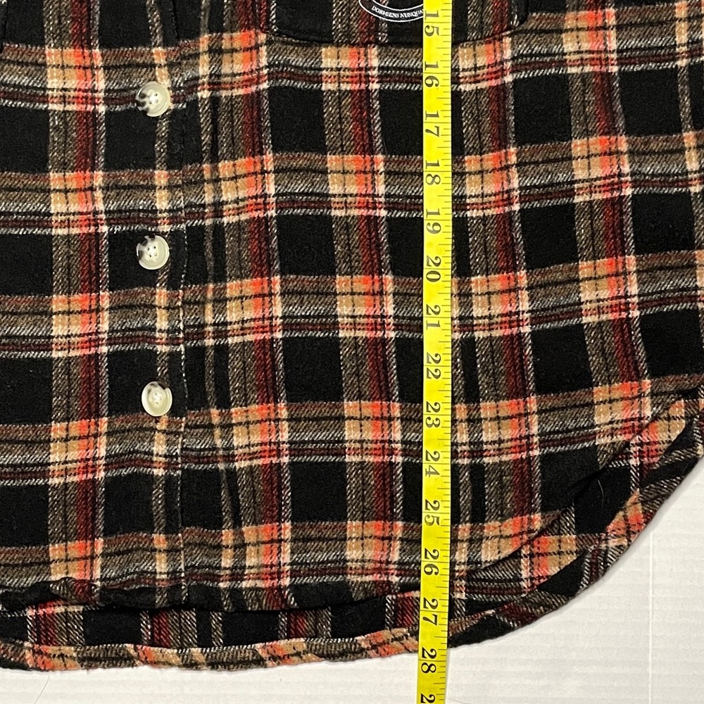 HARRY POTTER Womens Flannel Shirt Jacket Large Wool Blend HOGWARTS Relaxed Fit - Picture 9 of 9